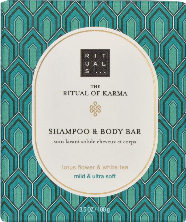 Produktbild Rituals The Ritual Of Karma Shampoo & Body Bar 100 g (Festes Shampoo, 100 g)