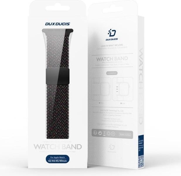Image du produit Dux Ducis Bracelet Mixture Pro (45 mm, 44 mm, 42 mm, 49 mm, Nylon, Apple Watch Series 1, Apple Watch Series 7, Apple Watch Series 6, Apple Watch Series 2, Apple Watch Ultra, Apple Watch Series 9, Apple Watch Series 3, Apple Watch Series 5, Apple Watch SE, Apple Watch Series 4, Apple Watch Series 8, Apple Watch Ultra 2)