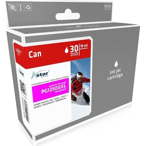 Astar, Druckerpatrone, 19 ml - Magenta - compatible - Tintenpatrone (M)