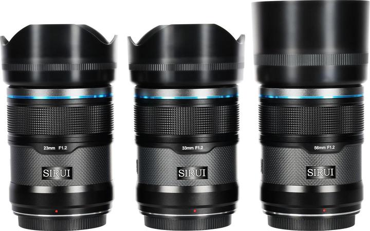 Produktbild Sirui Sniper Set 23mm, 33mm & 56mm f1.2 Lens Kit (Sony E, APS-C / DX)