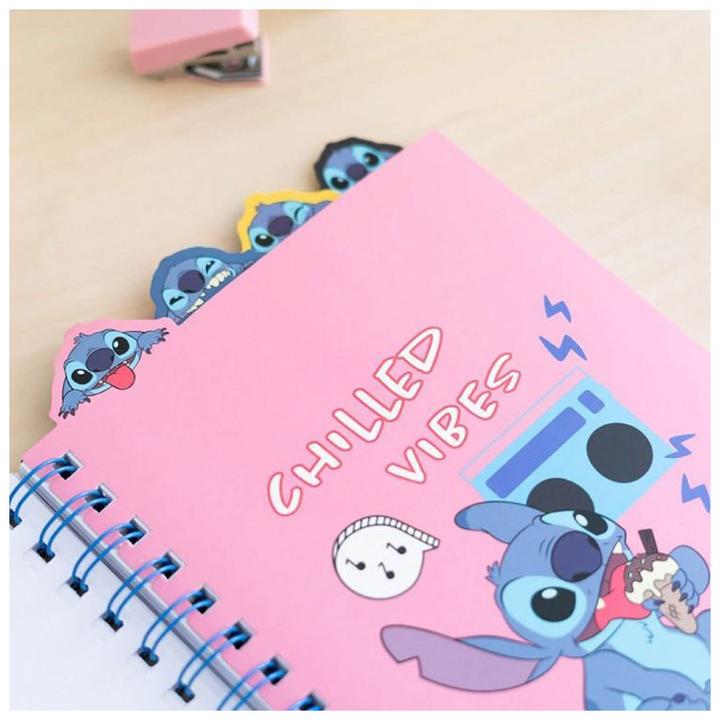 Produktbild Grupo Erik STITCH - Notebook avec Intercalaires - Format A5 (A5, Gepunktet, Liniert, Weicher Einband)