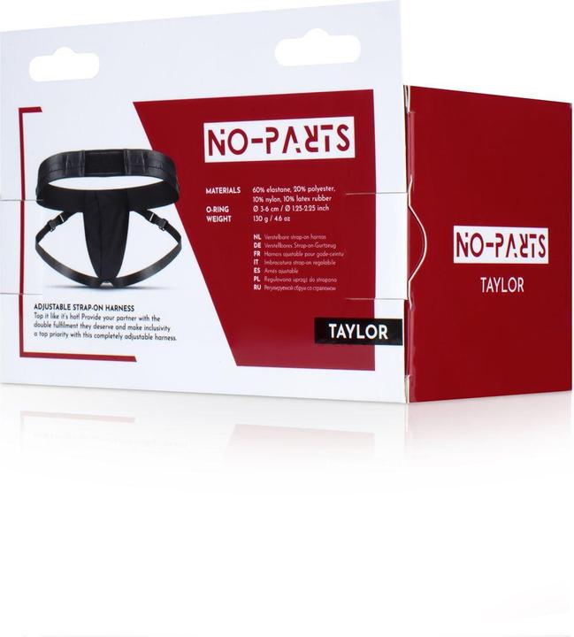 Image du produit No-Parts Taylor Harnais pour gode-ceinture ajustable avec deux anneaux