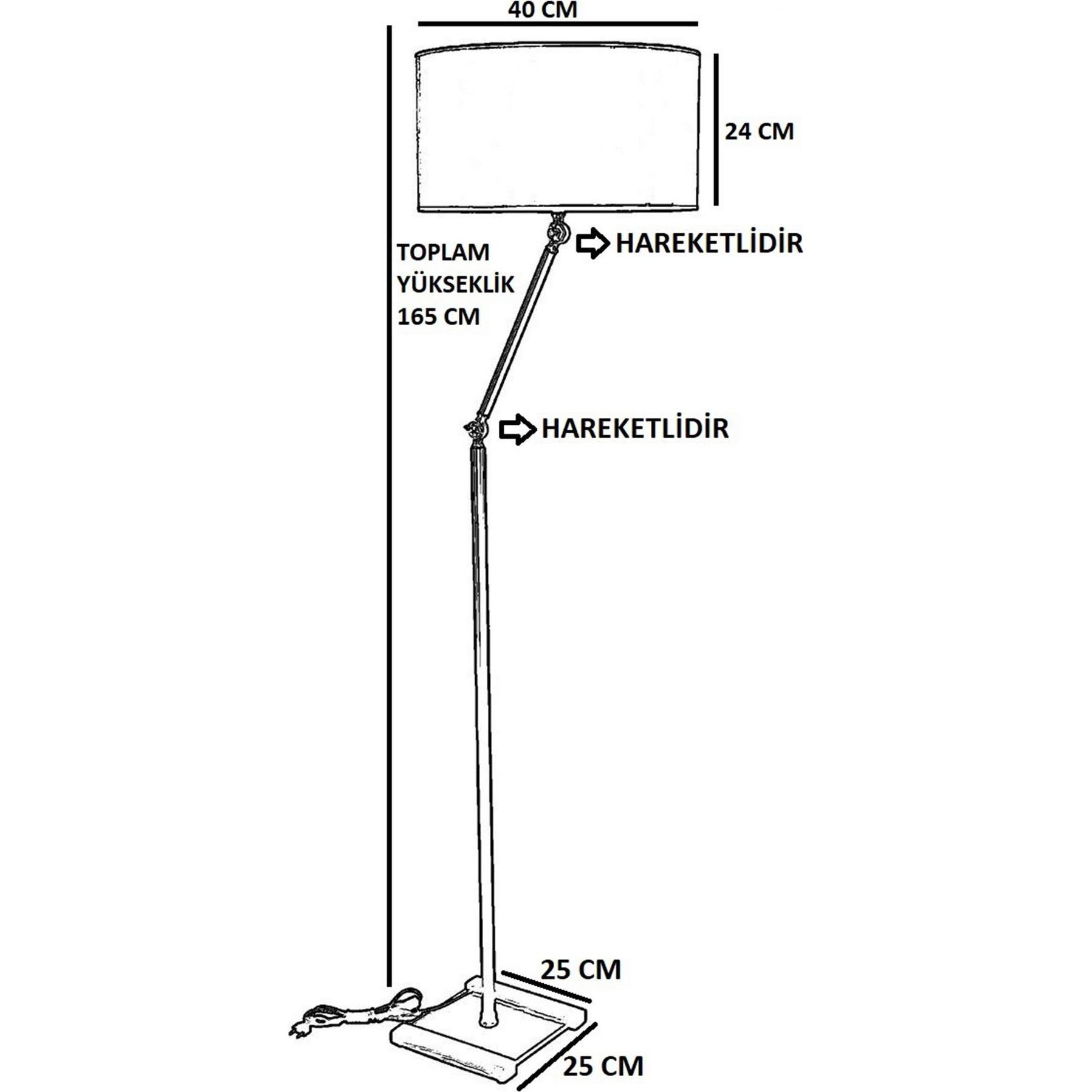 Thumbnail - Hanah Home, Stehlampe, Kelly (E27)