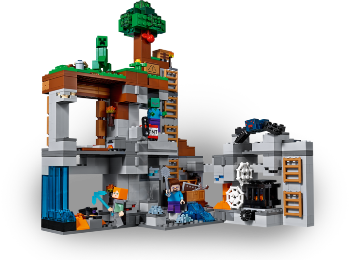 Produktbild LEGO Abenteuer in den Felsen (21147, LEGO Minecraft)