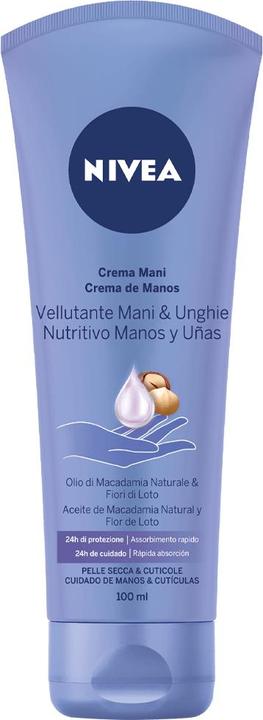 NIVEA Smooth Hands & Nail Care Hand Cream (100 ml)