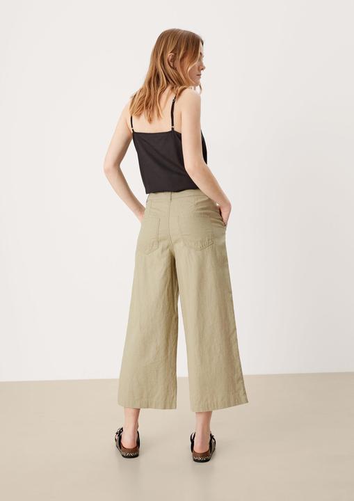 Produktbild s.Oliver Regular: Culotte aus Leinenmix (40)