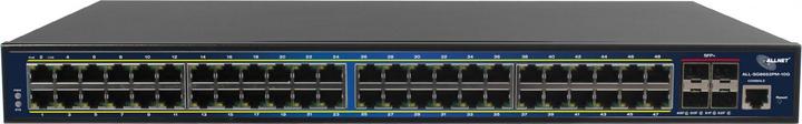 Immagine prodotto Allnet Switch full managed Layer2+ 52 porte &bull 48x GbE &bull PoE Budget 850W &bull 48x PoE a &bul (52 porte)