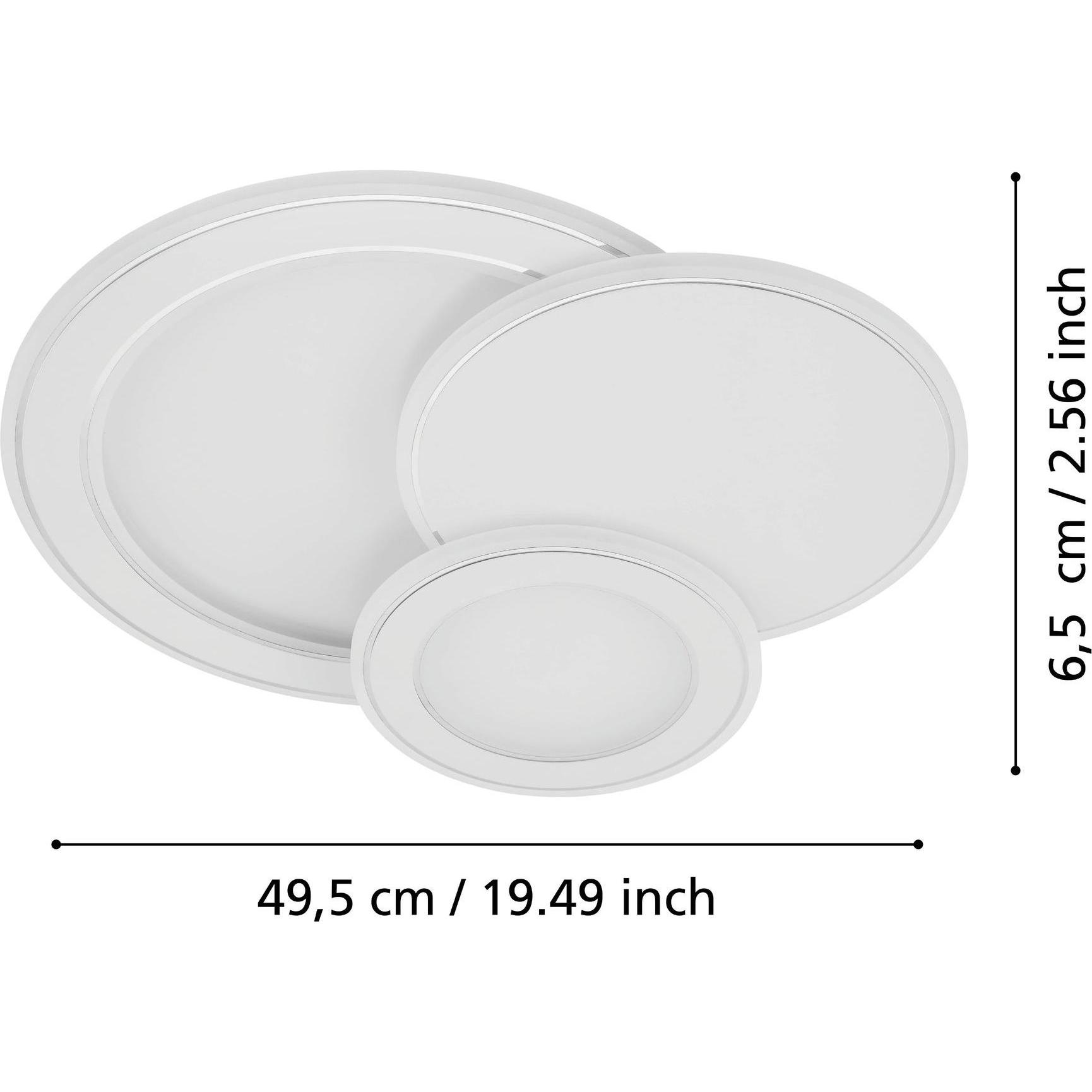 Thumbnail - EGLO, Wandleuchte + Deckenleuchte, LED-Deckenleuchte (1600 lm)