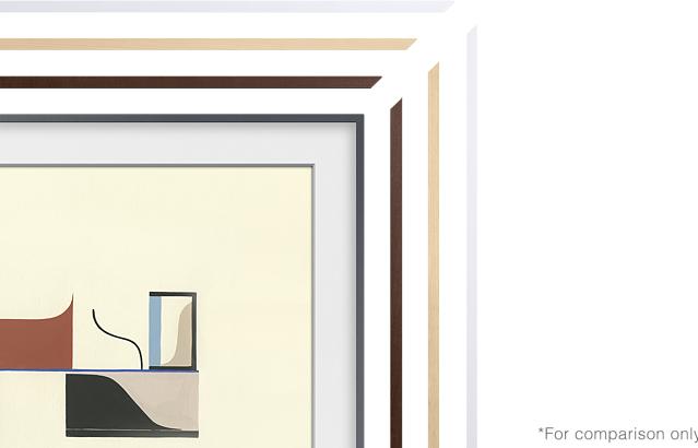 Image du produit Samsung Cadre pour Frame TV 43", noyer (bois foncé) Aluminium et bois (Divers)