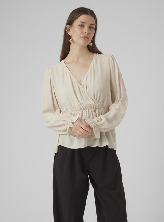 Immagine prodotto Vero Moda Vmmajse Ls Fake Wrap Top Wvn Exp Top (XS)