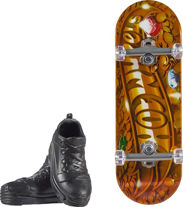 Actual product image Hot Wheels Skate Golden Fingerboard + Shoe