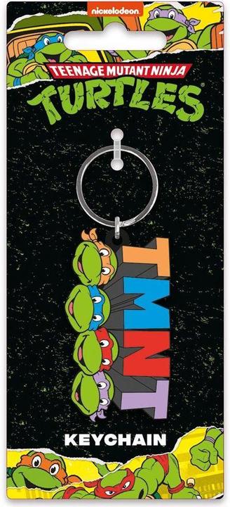 Actual product image Teenage Mutant NT Classic Logo PVC Keyring