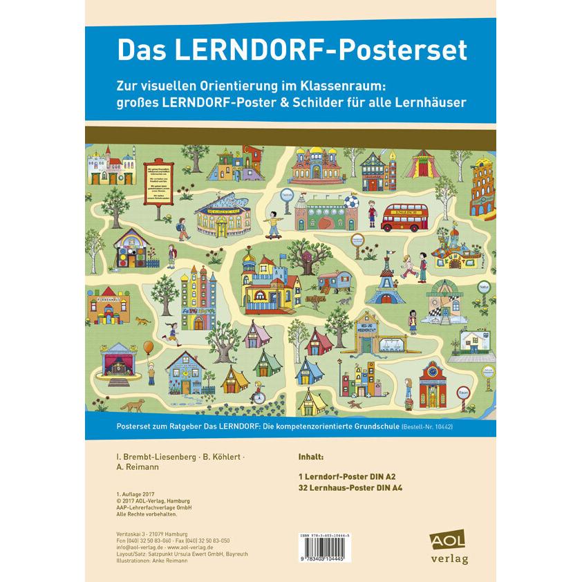 Brembt-Liesenberg:LERNDORF-Posterset, Fachbücher von B. Köhlert, A. Reimann, I. Brembt-Liesenberg