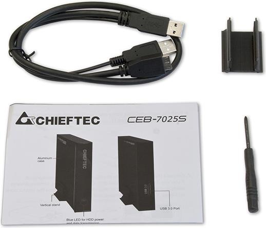 Immagine prodotto Chieftec CEB-7025S Disco rigido (2.5")