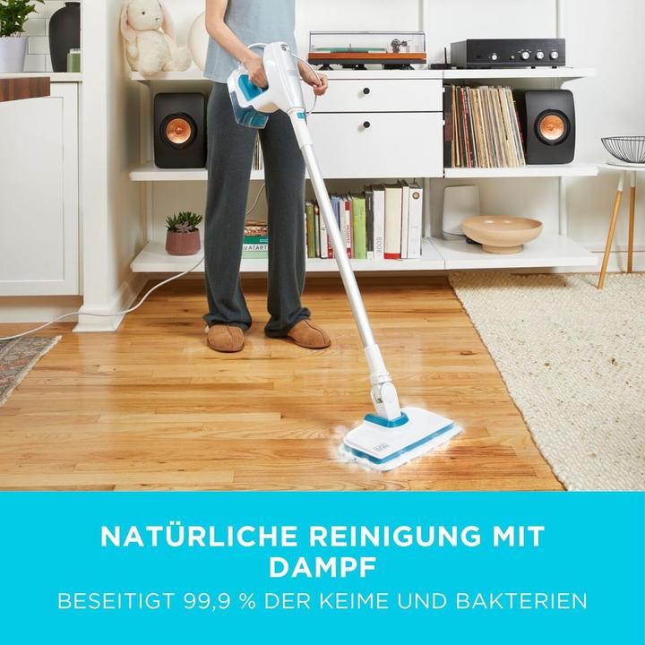 Image du produit Black & Decker Nettoyeur à vapeur BHSM15FX10-QS (1501 W)