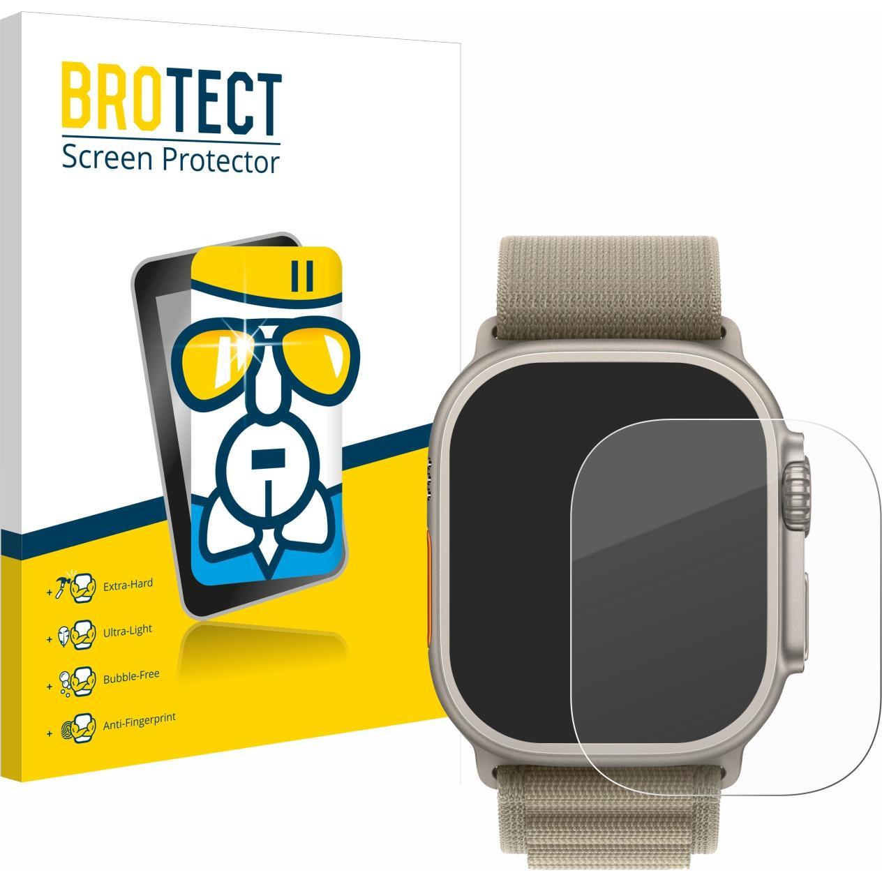 Thumbnail - BROTECT AirGlass Panzerglasfolie, Smartwatch Schutzfolie, Transparent
