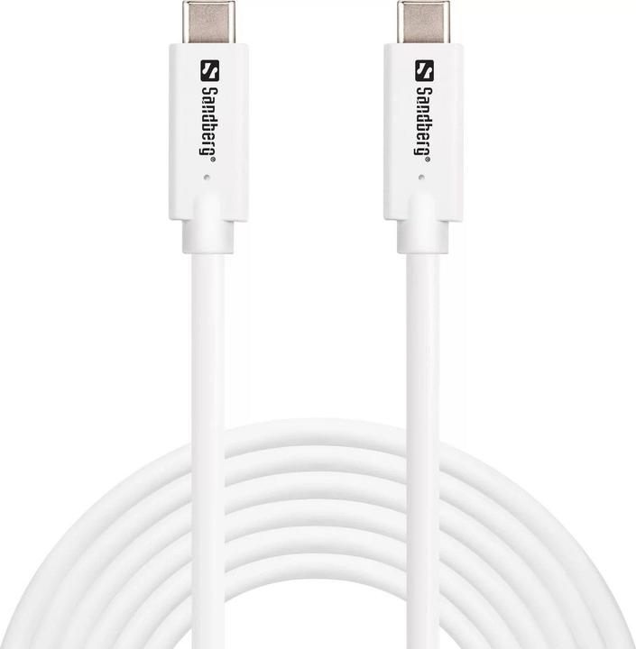 Image du produit Sandberg USB-C<gt/>C USB 3.2 Gen2 (3 m, USB 3.2 Gen 2, 100 W)