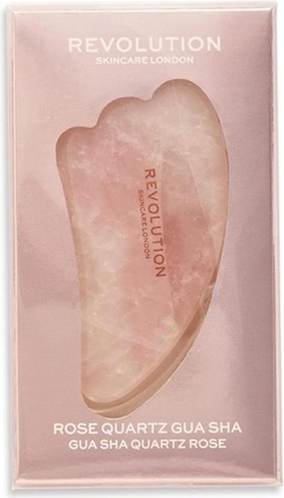 Actual product image Revolution Skincare Rose Quartz Gua Sha - Massage spatula for skin