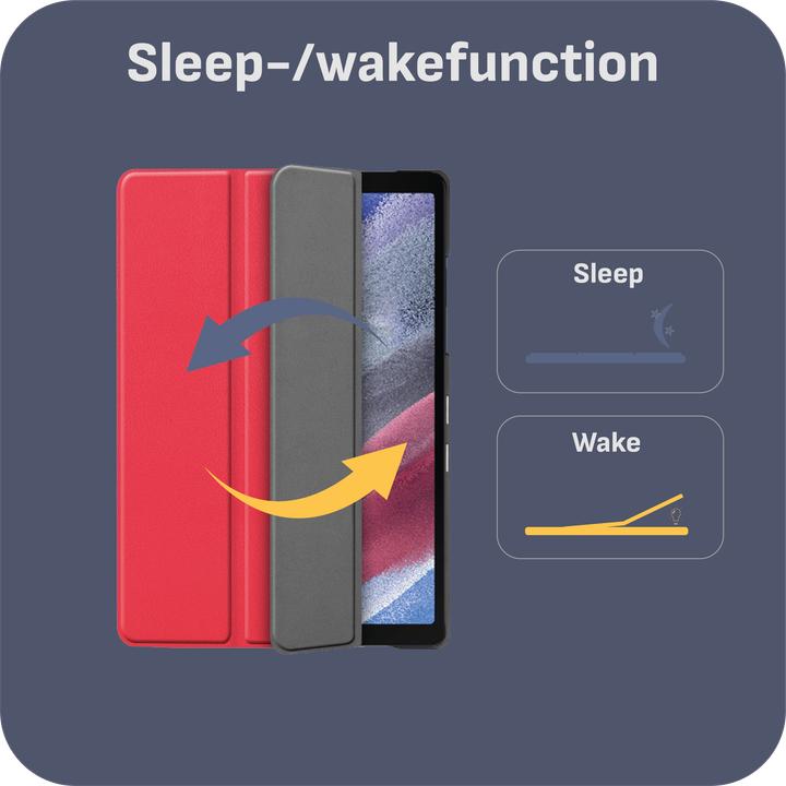 Produktbild Cazy Premium Smart Hülle Kompatibel mit Samsung Galaxy Tab A7 Lite - Schutz Etui Hülle - Automatischem (Galaxy Tab A7 Lite)
