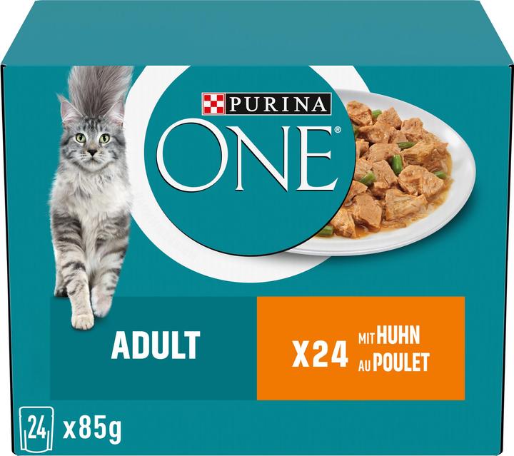 Actual product image Purina ONE Piece of chicken (Adult, 24 pcs., 2040 g)