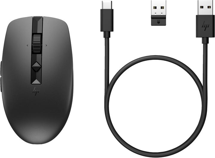 Produktbild HP 710 Rechargeable Silent Mouse Graphite Euro (P) (Kabellos)