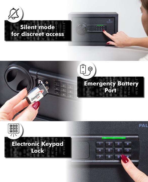 Image du produit Paladin Möbeltresor Shield (8.50 l)