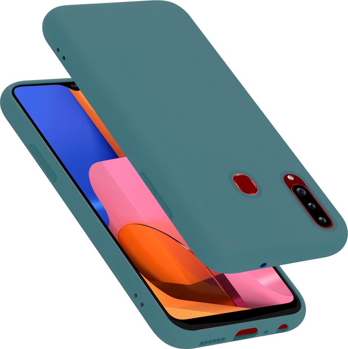 Immagine prodotto Cadorabo Custodia in silicone liquido TPU (Samsung Galaxy A20s)