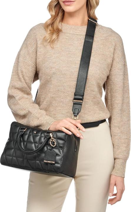 Actual product image Geox Contemporary Handbag with Adjustable Strap and Removable Keychain