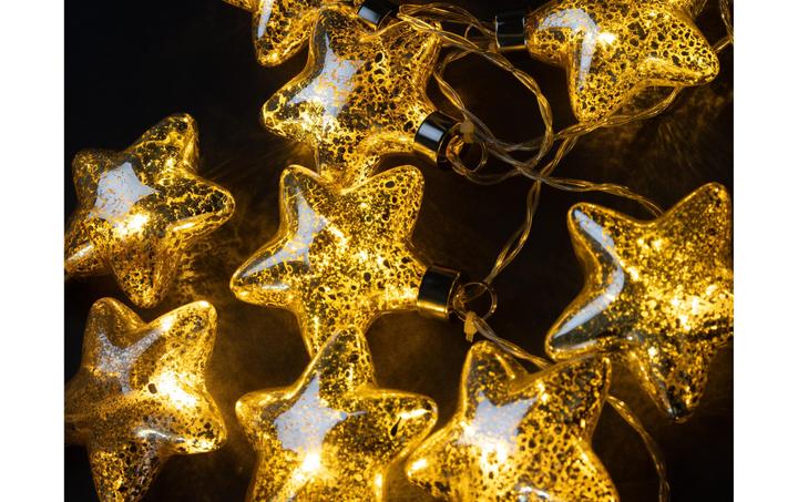 Produktbild Cocon LED-Lichterkette Glasstern, 180 cm (1.80 m)