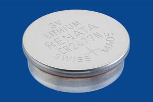 Actual product image Renata RECR2477N (1 pcs., CR2477, 950 mAh)