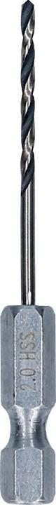 Produktbild Bosch Professional Zubehör HSS PointTeQ Sechskantbohrer 2 mm (2 mm)