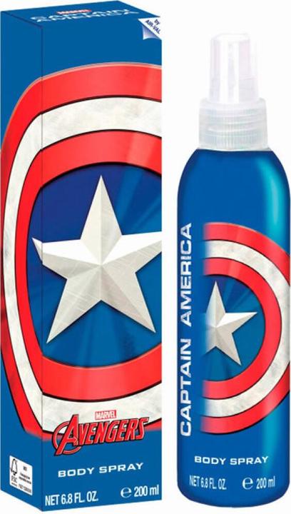 Produktbild Air-Val Marvel Avengers Capitan America Body Spray 200ml (Eau de Toilette, 200 ml)