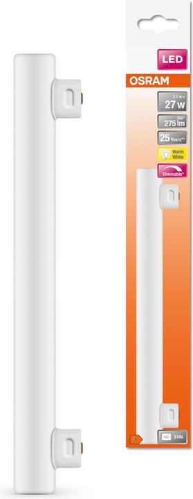 Produktbild Osram Ledinestra (S14s, 3.10 W, 275 lm, 10 x, F)