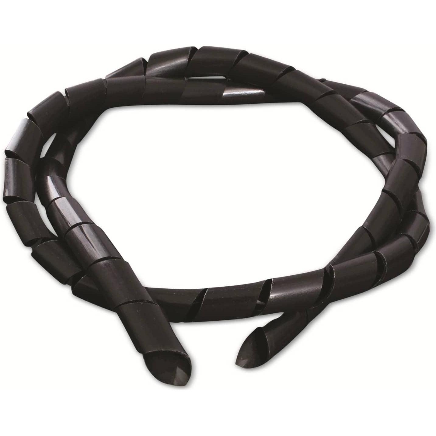 Quadrios, Kabelschutz + Kabelführung, 2111C144 Spiralschlauch 3 bis 25 mm Schwarz 1 Set (Kabelspiralschlauch, 10000 mm)