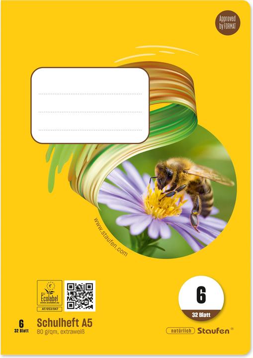 Produktbild Ursus Schulheft A5 (A5, Blanko)