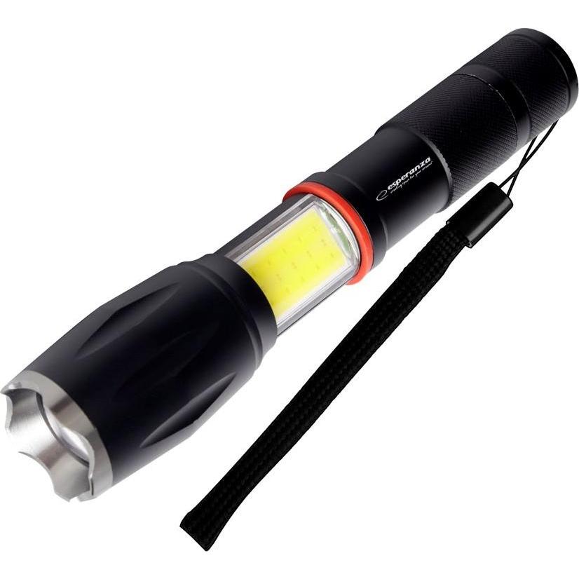 Thumbnail - Esperanza, Taschenlampe, EOT070 Taschenlampe Schwarz LED-Taschenlampe (250 lm)