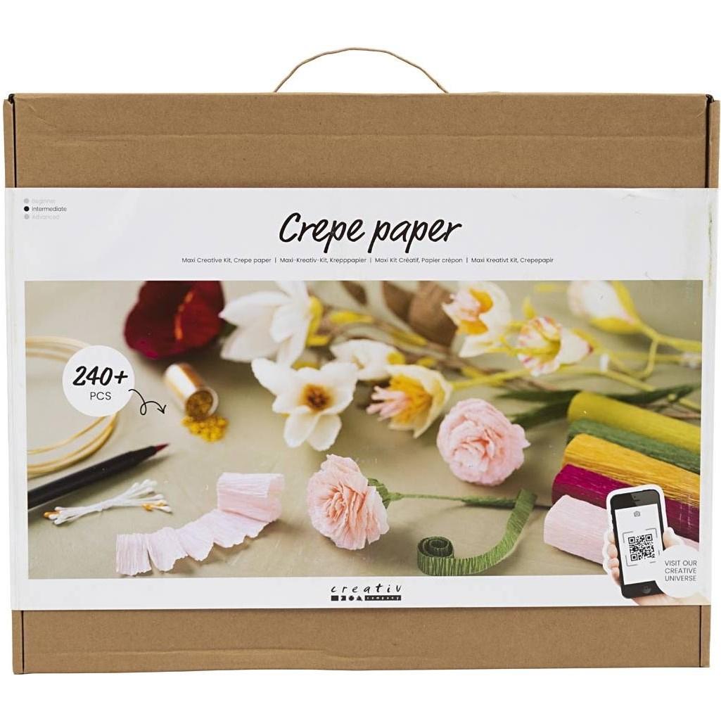 Creativ Company, Bastelpapier, Maxi-Kreativset (105 g/m², 240 x)