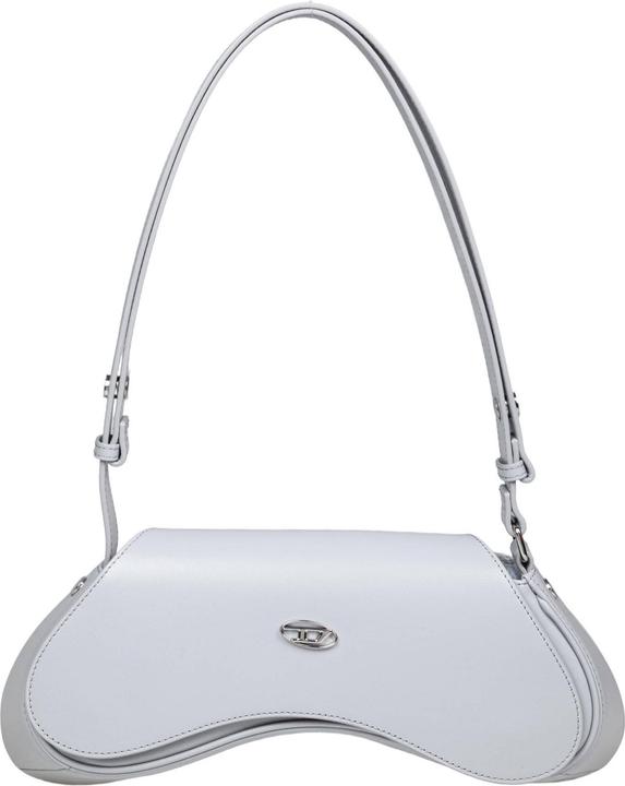 Immagine prodotto Diesel play leather shoulder bag grey