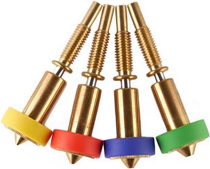 Actual product image E3D Online E3D RapidChange Revo™ Brass 1.75mm 0.4mm Nozzle (Replacement parts)
