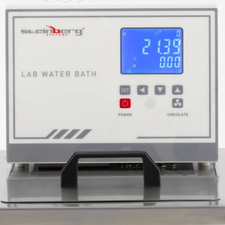 Produktbild Steinberg Thermostatisches Wasserbad Labor digital 6 l -20 bis 100 °C 180 x 160 x 150 mm