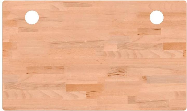 Immagine prodotto vidaXL Schreibtischplatte 100x60x2,5 cm Massivholz Buche,Material (60 x 100 cm)