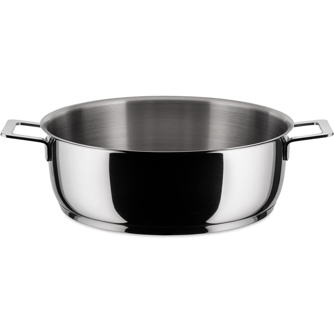 Alessi Argento Pentole E Padelle, Padella + Pentola,