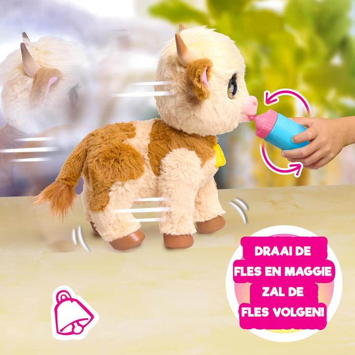 Produktbild Just Play FurReal Maggie the Feed & Follow Cow (29 cm)