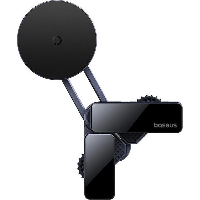 Baseus OS-Baseus MaxView Magnetische Autohalterung für den Infotainment-Bildschirm im Fahrzeug Space Grau, Smartphone Ha...