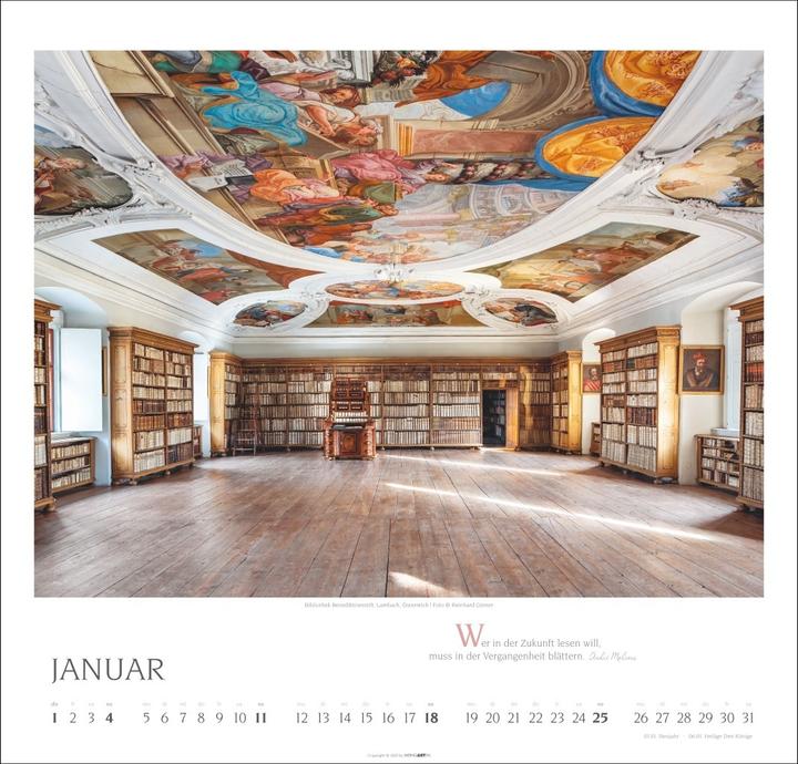 Actual product image Welt der Bibliotheken Kalender 2026 (Special)