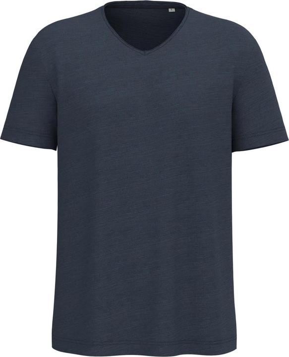 Spasso Nachhaltiges T-Shirt mit Slub-Ausschnitt und überschnittenen Schultern