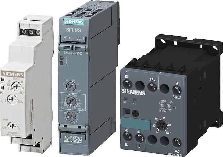 Produktbild Siemens Time Delay Relay, ON Delay, 24-230V ac