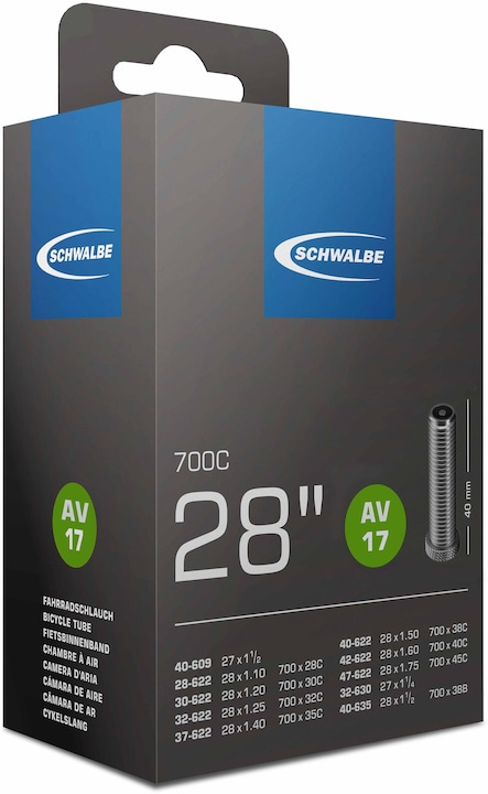 Image du produit Schwalbe Av17 (Schrader (AV), 28", 40 mm)