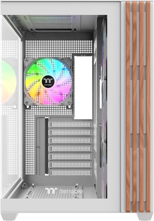Produktbild Thermaltake Geh View 380 WS Midi Tower "ARGB Snow" White retail (Mini-ITX, ATX, mATX)