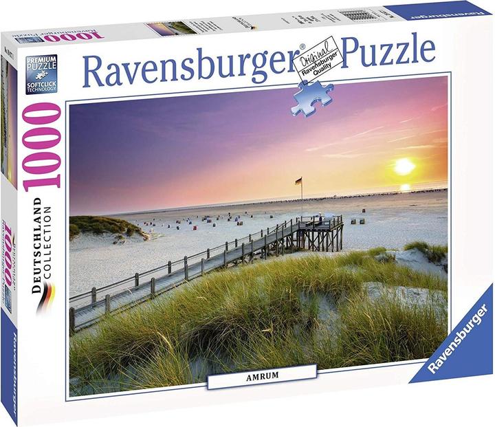 Produktbild Ravensburger Sonnenuntergang über Amrum (1000 Teile)